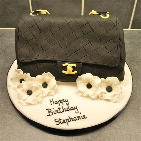 Sac a main Coco Chanel en gâteau et fondant, Coco Chanel cake